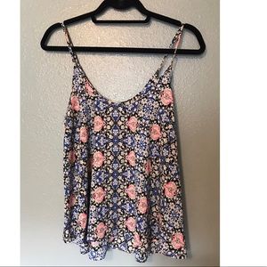 Lush silky tank top